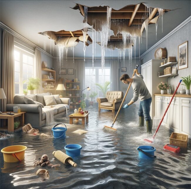 Bursted pipes issue Bursted pipes issue